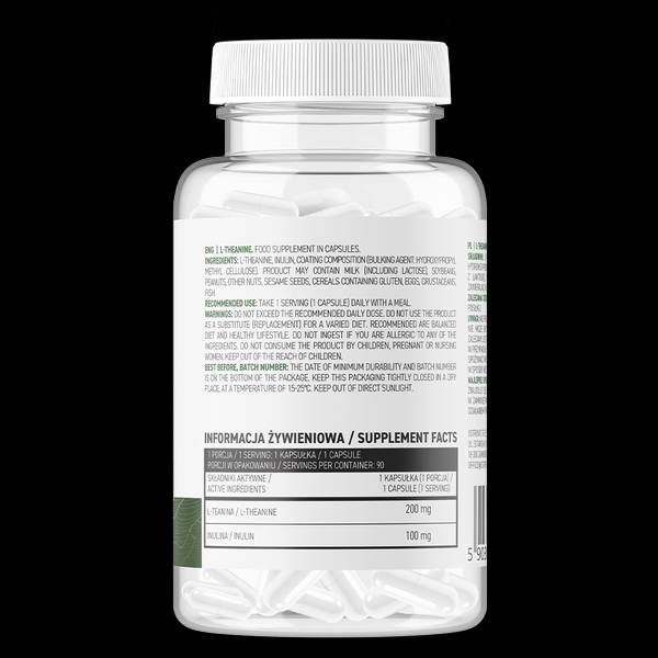L-teanina 200 mg | Vegetale 90 capsule