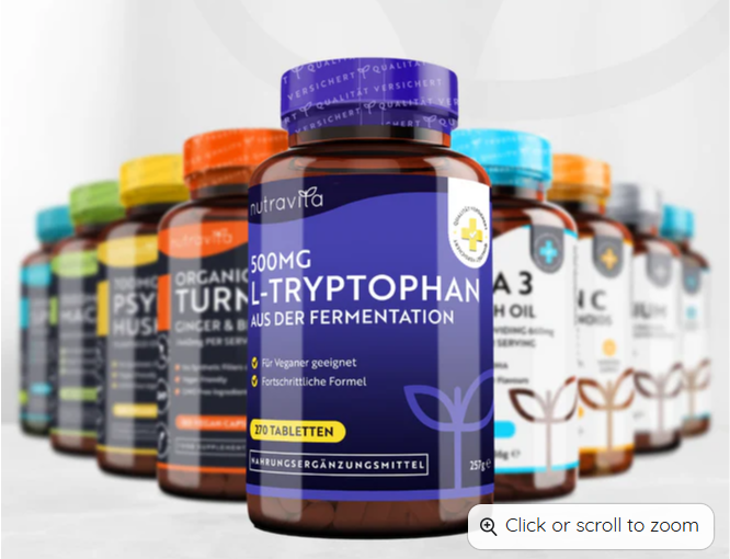 L-Triptofano 500 mg 270 compresse