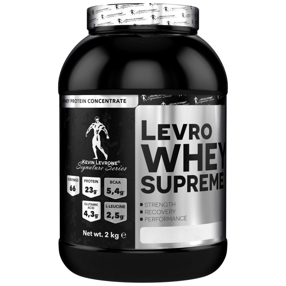 LevroWhey Supreme/100% proteine del siero di latte - 2000 grammi
