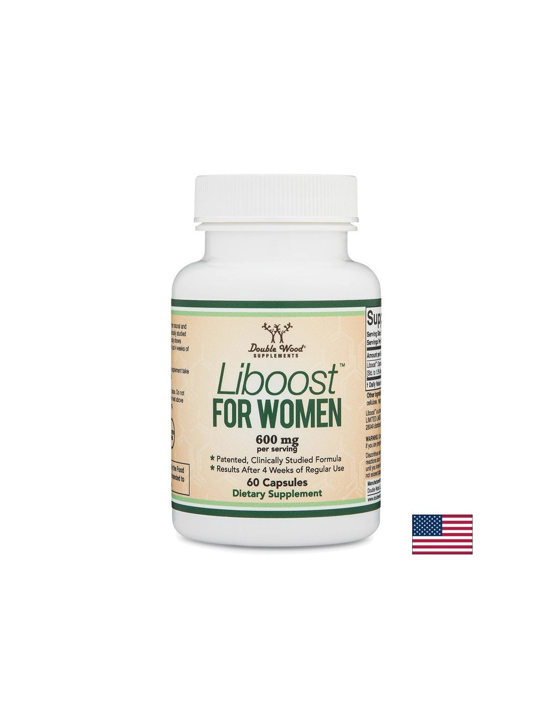 Problemi ormonali - Liboost™ Damiana, 60 capsule <tc>Double Wood</tc>