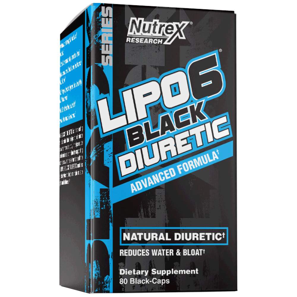 Lipo 6 Nero/Diuretico - 80 capsule