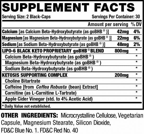 Lipo 6 Nero/Keto - 60 capsule