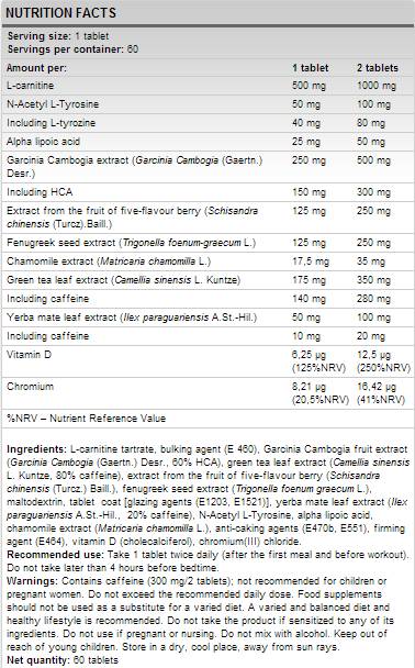 Lipoburn - 60 compresse