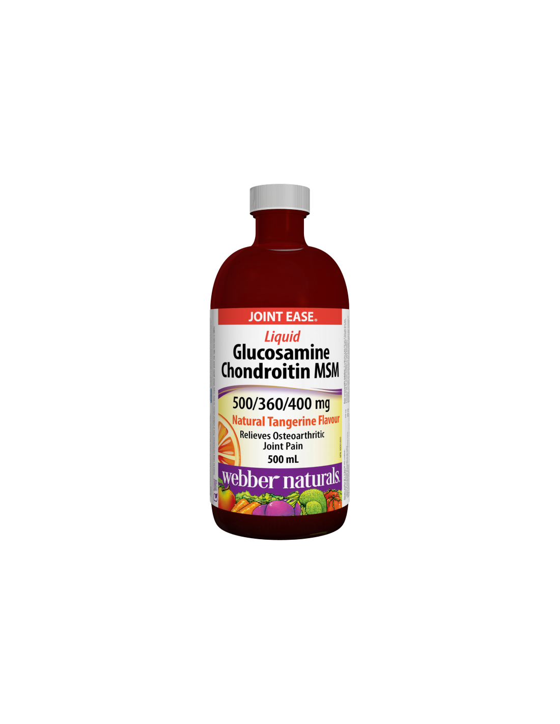Glucosamina Condroitina MSM liquida - Glucosamina liquida, condroitina e MSM, 500 ml, gusto arancia e mandarino