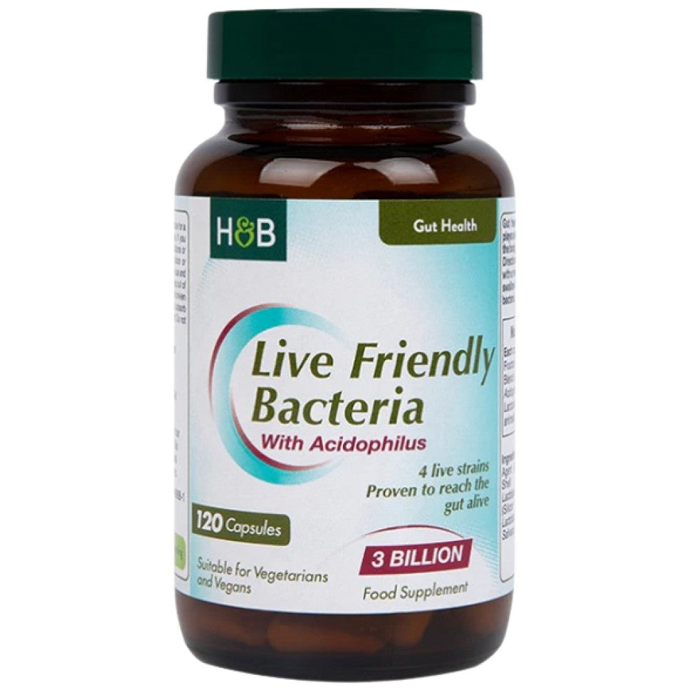 Batteri amici vivi | Con Acidophilus 3 Billion - 120 capsule