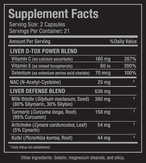 Fegato DTox 42 capsule