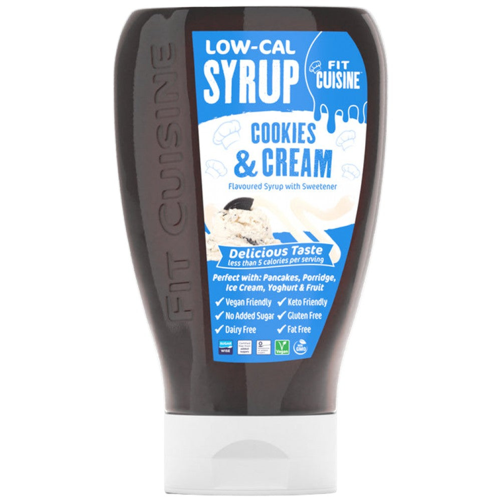 Adatta allo sciroppo di cucina a basso contenuto di calci | Cookies & Cream - 425 ml