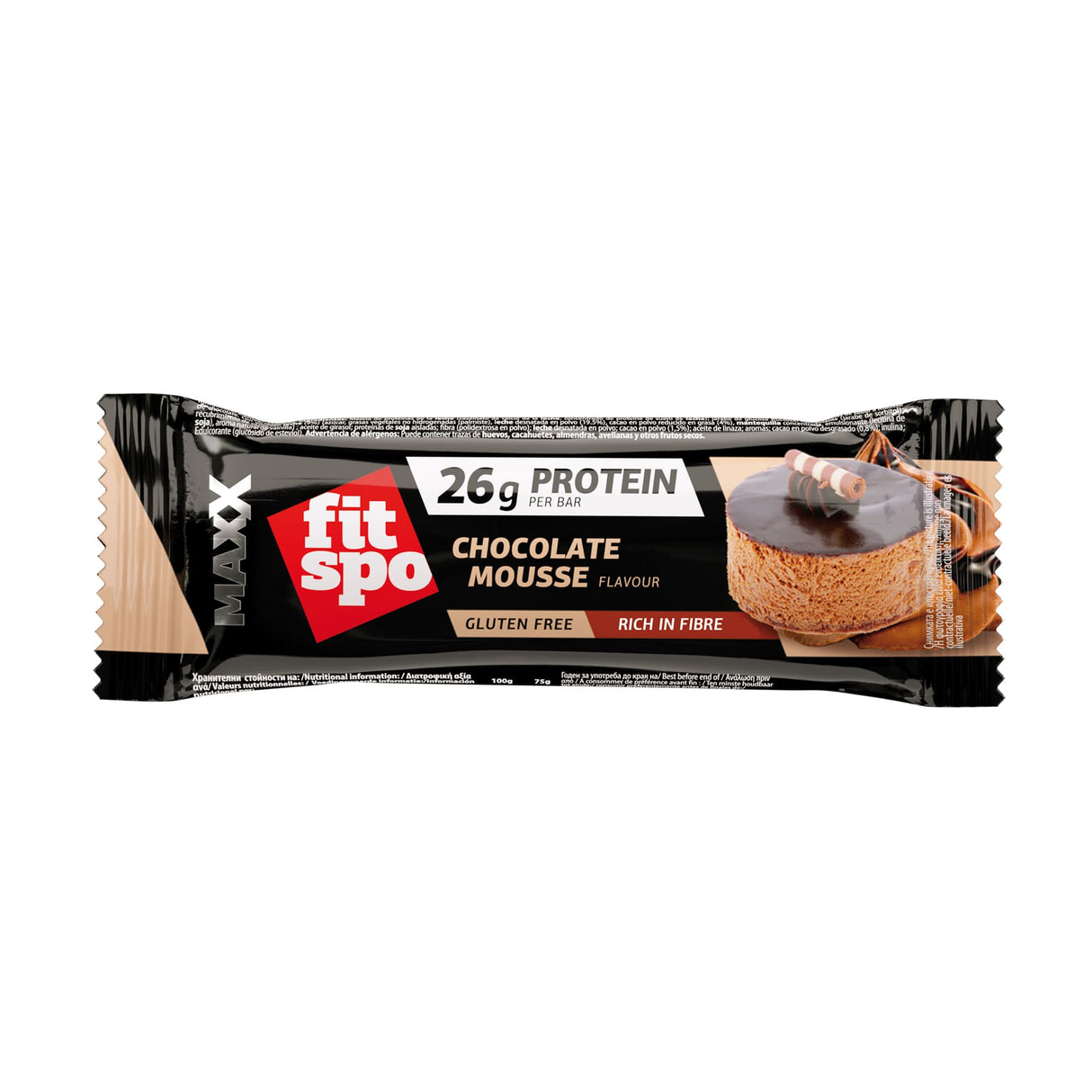 MAXX Barretta Mousse Al Cioccolato – 12 x 75 g