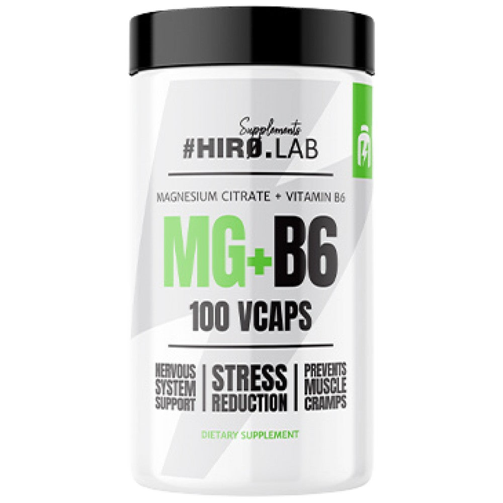 MG + B6 | Citrato di magnesio + B6 - 100 capsule
