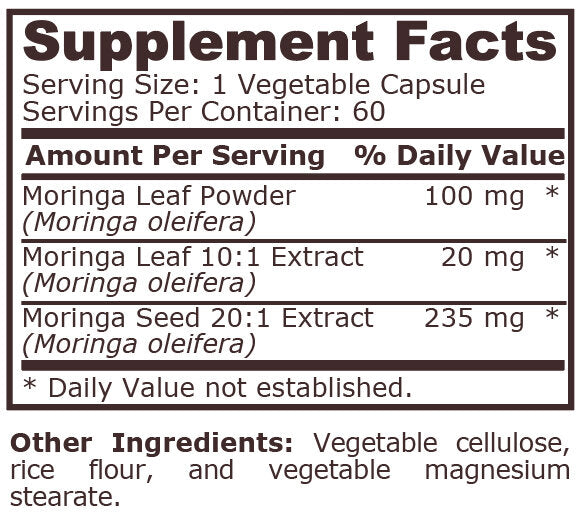 <tc>Pure Nutrition</tc> - MORINGA COMPLEX - 60 Capsule Vegetali