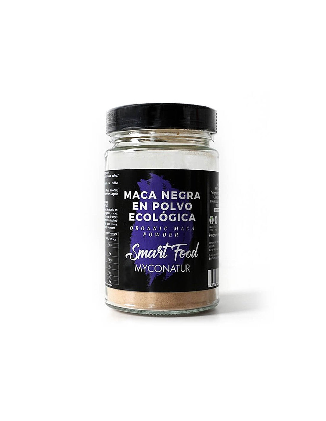 Maca negra en polvo, Bio - Maca nera in polvere biologica, 200 g <tc>Myconatur</tc>