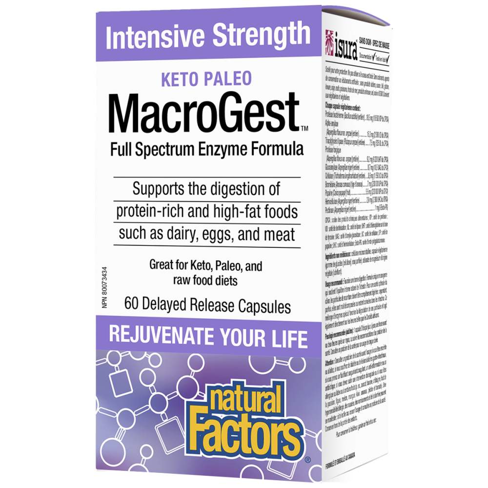 MacroGest Keto Paleo spettro completo 206 mg 60 capsule