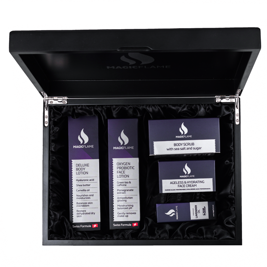 Set cosmetico svizzero di lusso MagicFlame