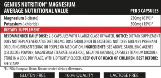 Magnesio - 90 capsule
