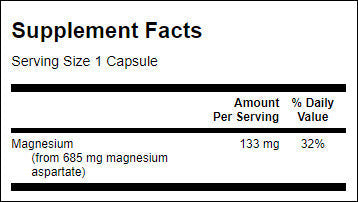 Aspartato di magnesio 685 mg - 90 capsule