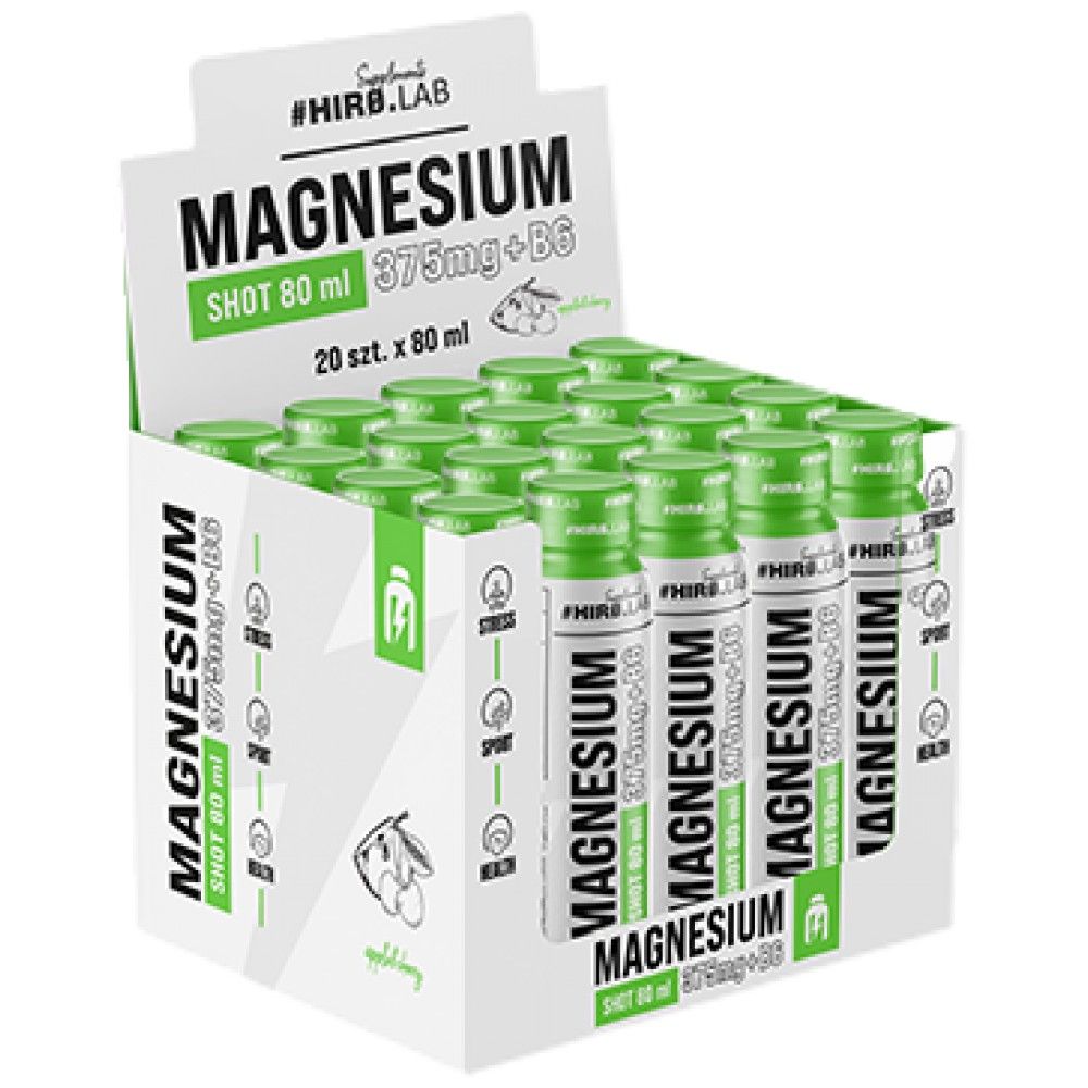 Magnesio + B6 Shot - 20 x 80 ml