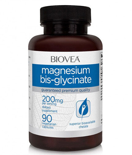 Bisglicinato di magnesio 200 mg/90 capsule