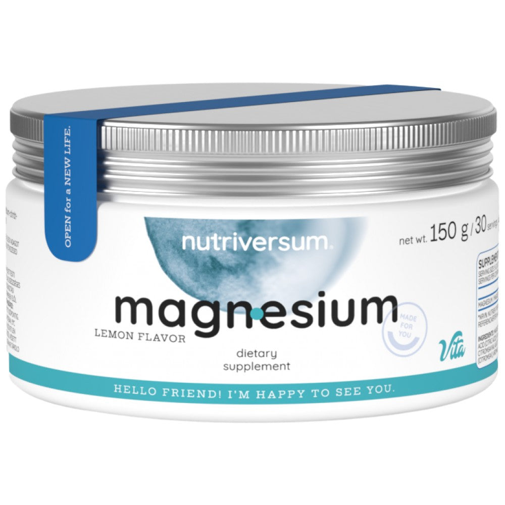 Polvere di citrato di magnesio - 150 grammi