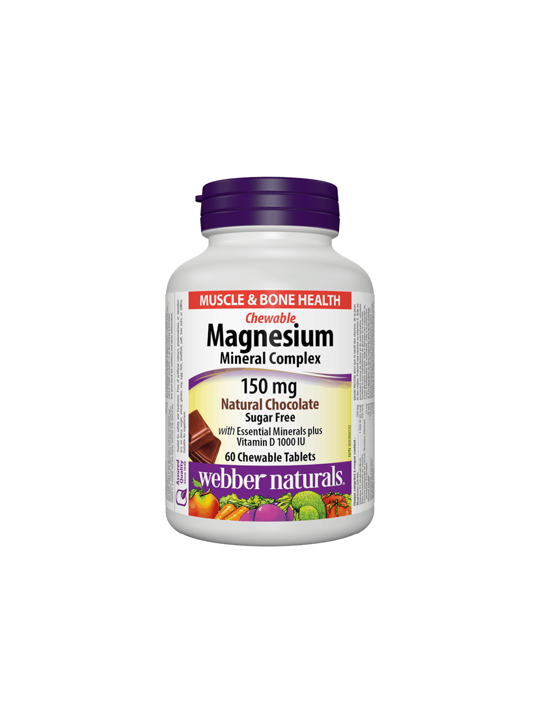 Magnesium Mineral Complex x 60 compresse masticabili al gusto cioccolato