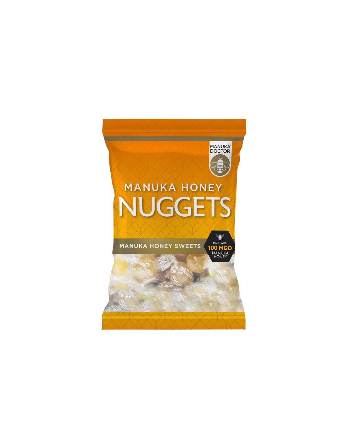 Nuggets di miele di Manuka realizzati con miele di Manuka 100 MGO, 120 g
