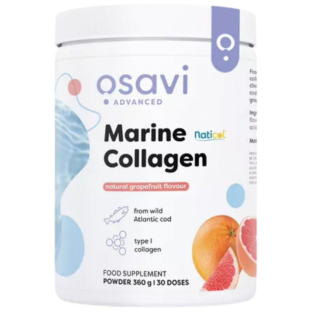 Collagene marino | Peptidi di collagene bioattivo Naticol® dal merluzzo selvatico dell'Atlantico - 360 grammi