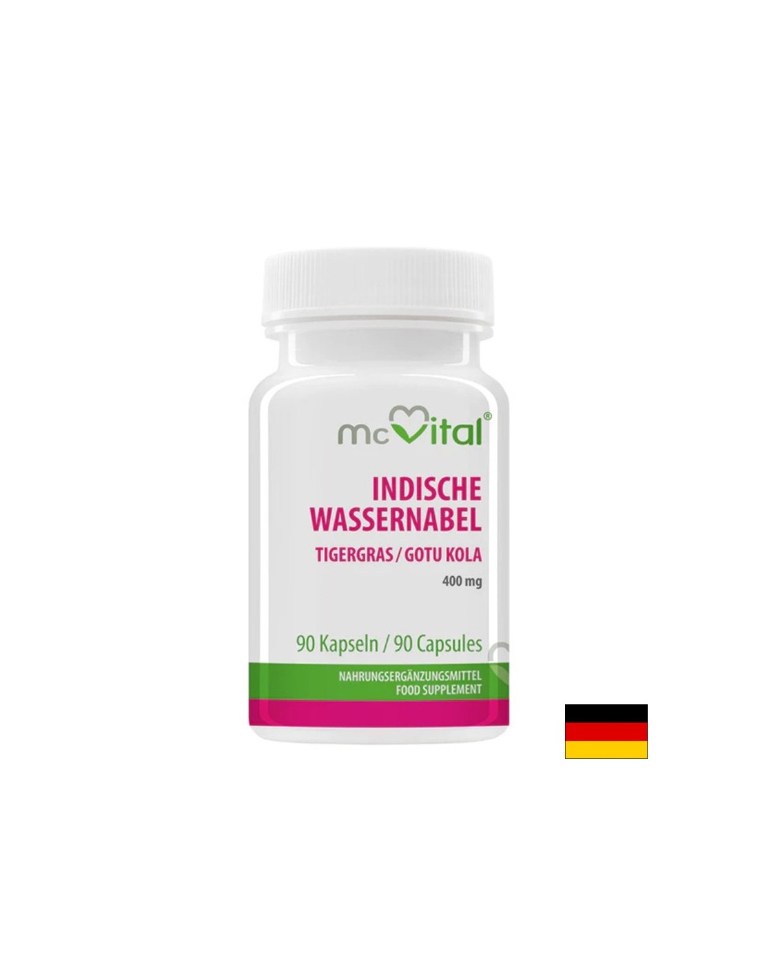 Circolazione, arti freddi - Centella asiatica (Centella Asiatica) McVital, 400 mg x 90 capsule