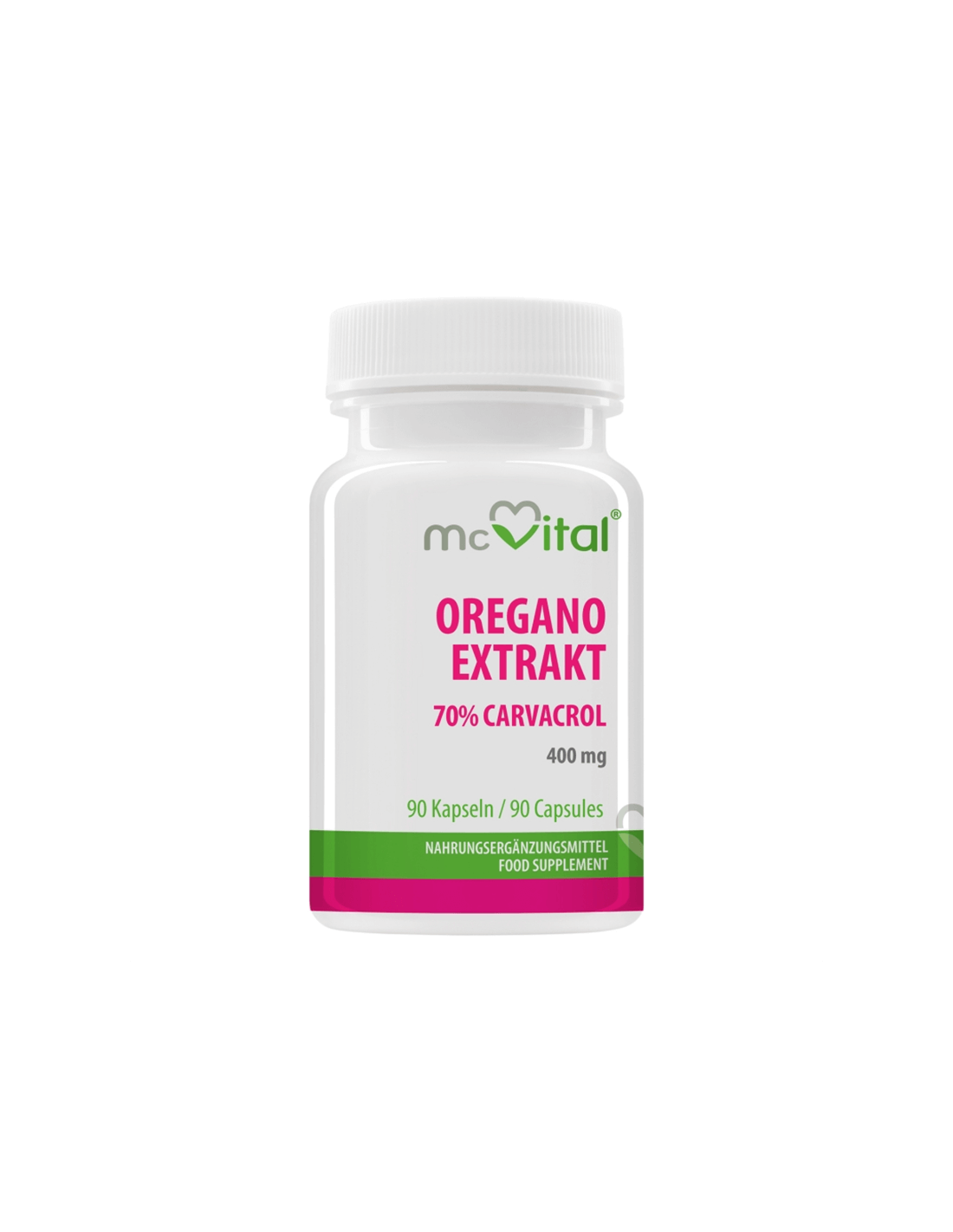 Vie respiratorie - Estratto di origano McVital 70% Carvacrolo, 90 capsule