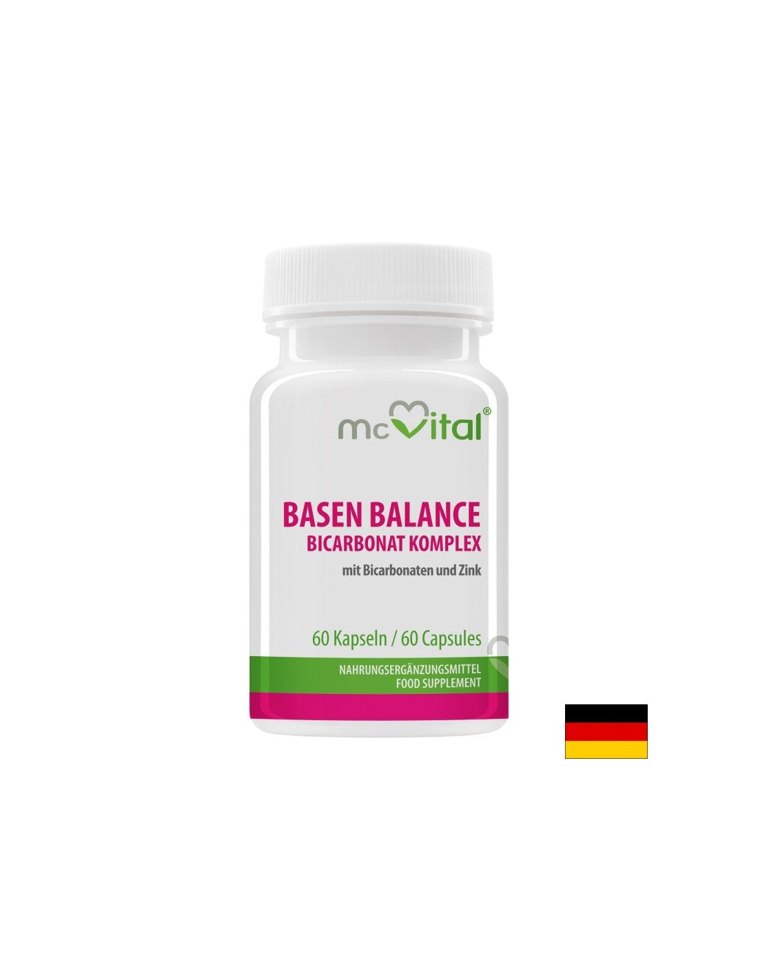 McVital® Basen Balance - Complesso di bicarbonato, 60 capsule <tc>Vitabay</tc>