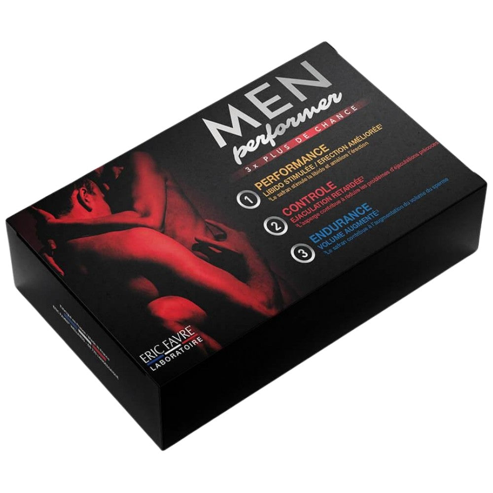Uomini Performer 3 in 1 | Time Sex Control + Chrono Erect + Maxi Sperm - 30+8+30 capsule