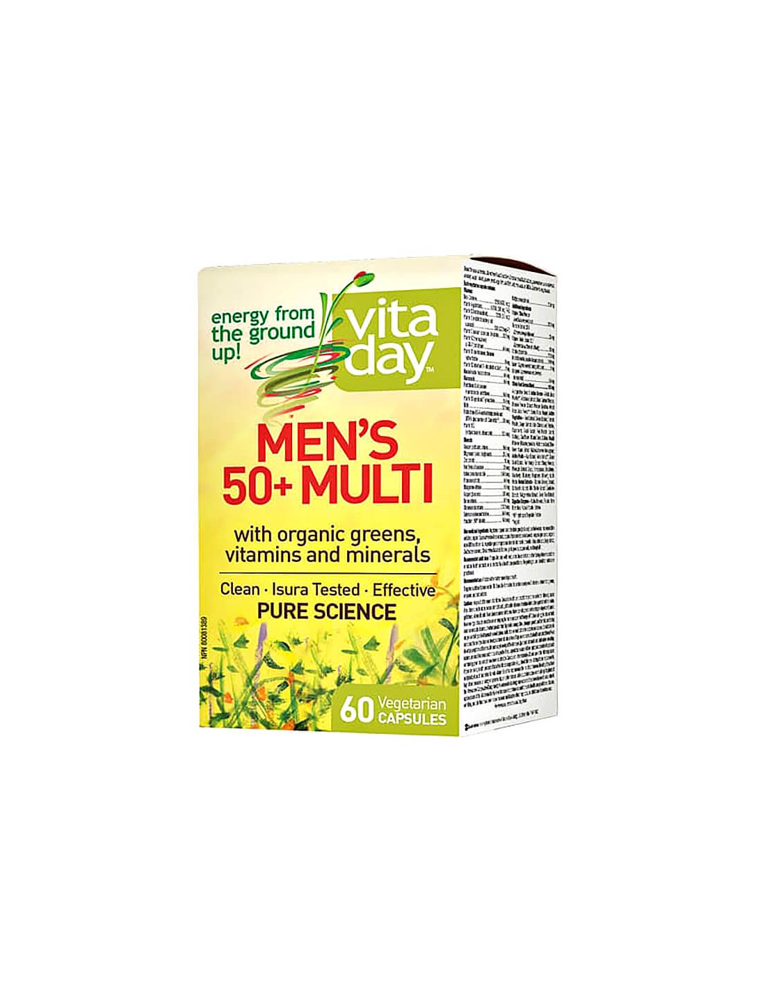 Men's 50+ Multi - Multivitaminici per uomini 50+ (per forza, energia e potenza), 60 capsule