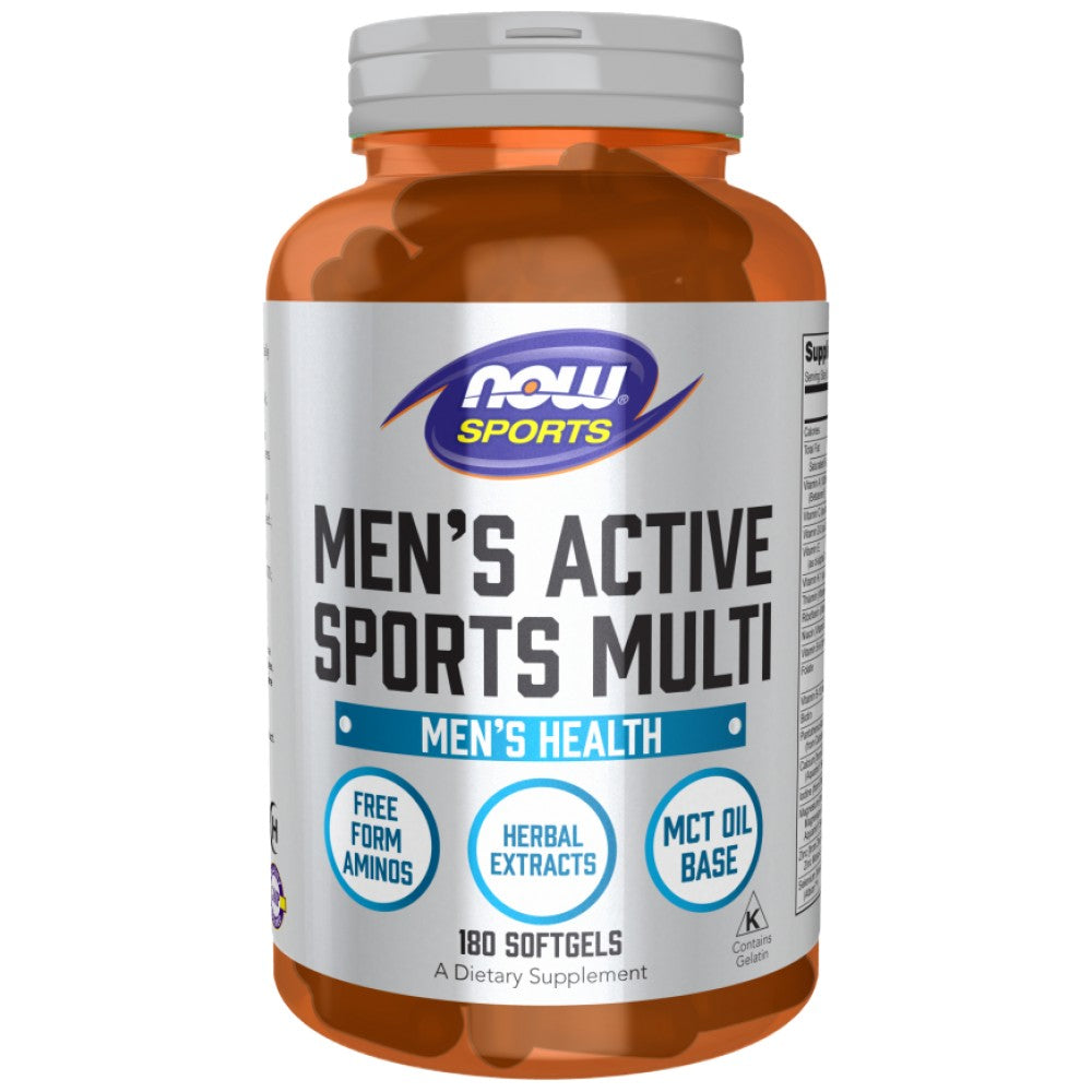 Multi sportivo attivo da uomo - 180 capsule di gel