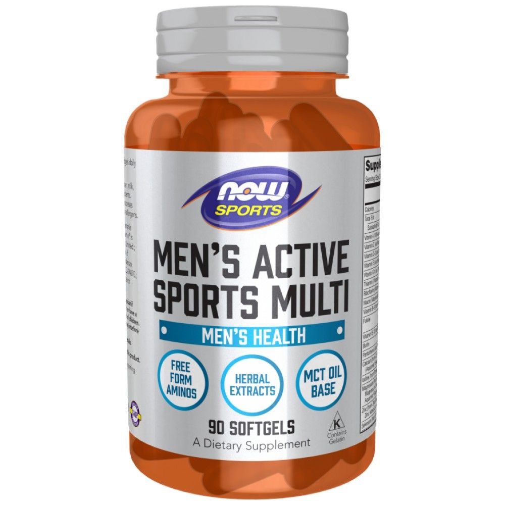 Multi sportivo attivo da uomo - 90 capsule di gel