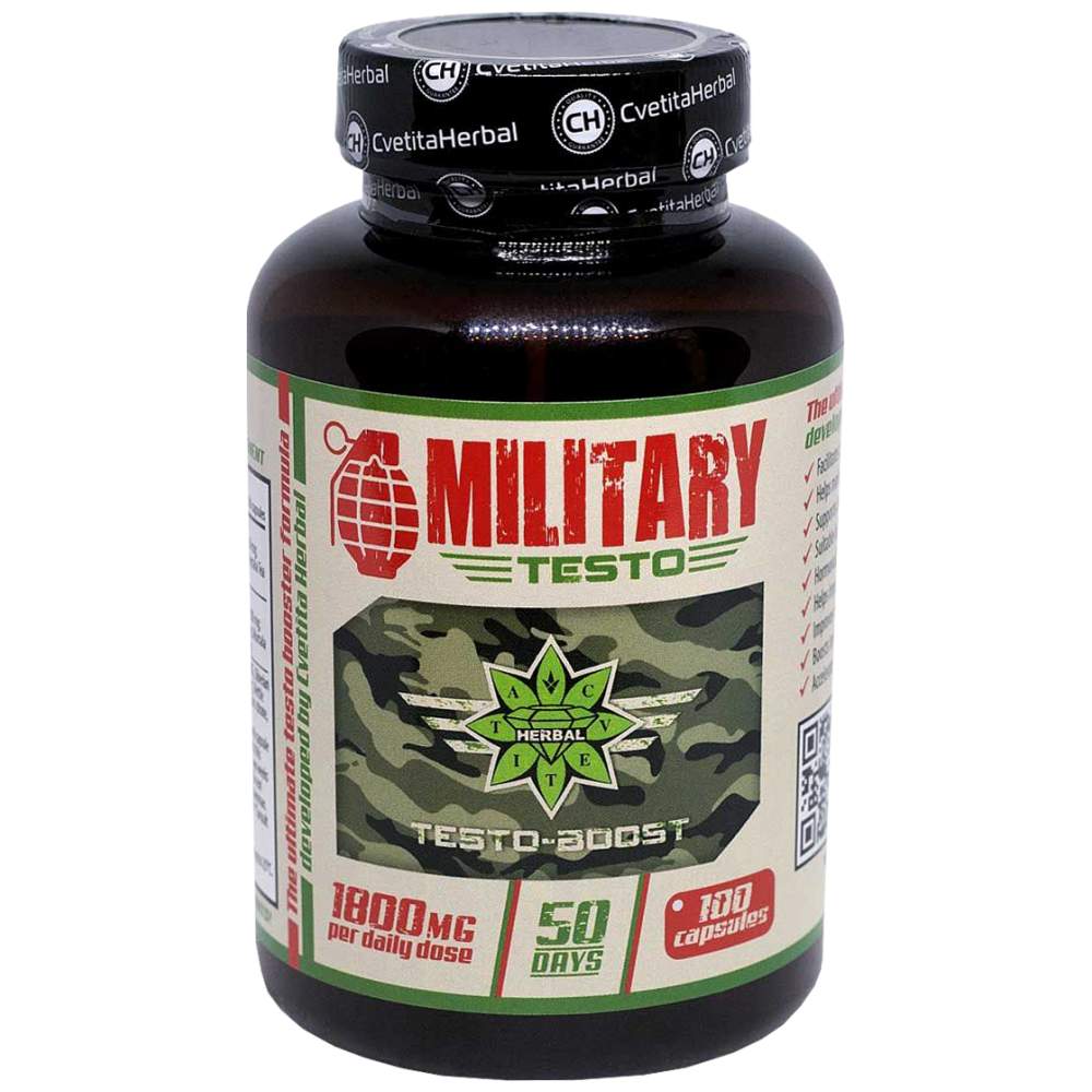 Testo Militare 900 mg - 100 capsule
