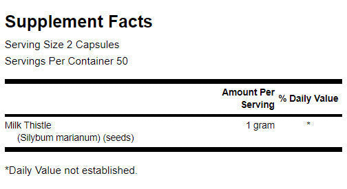 Cardo mariano 500 mg - 100 capsule