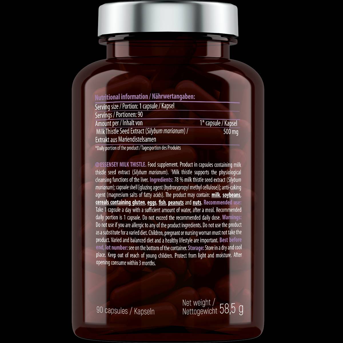 Cardo mariano 500 mg - 90 capsule