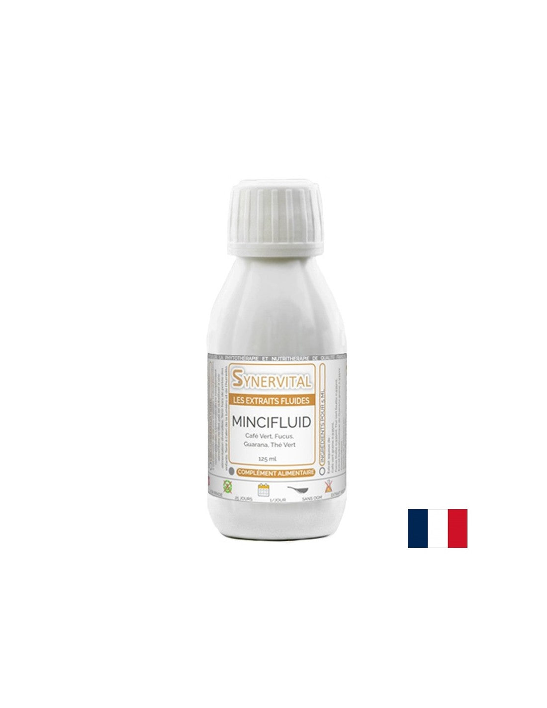 Concentrato liquido a base di erbe per dimagrire Mincifluid, 125 ml