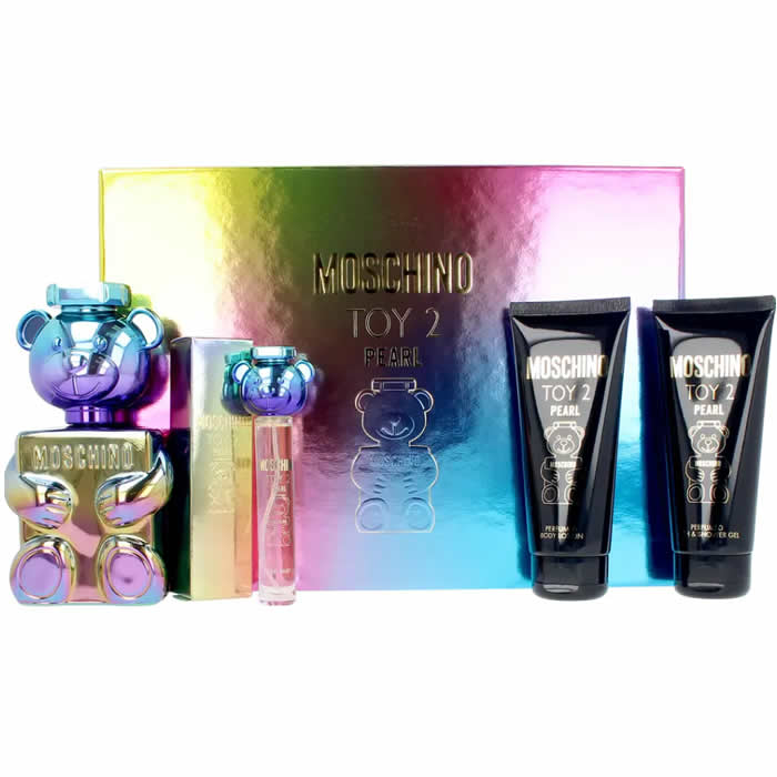 <tc>MOSCHINO</tc> Toy 2 Pearl Eau De Parfum Spray 100ml Set 4 pezzi