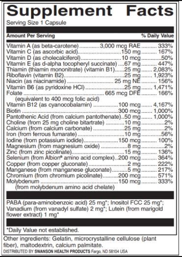 Multi con ferro | Active One Formula - 90 capsule