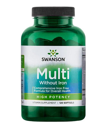 Multi senza ferro | Alta potenza - 120 capsule di gel