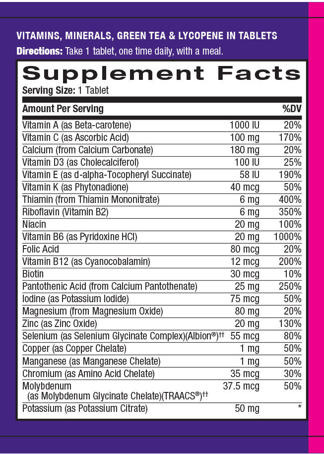 Multiplo per uomo multivitaminico 90 compresse.