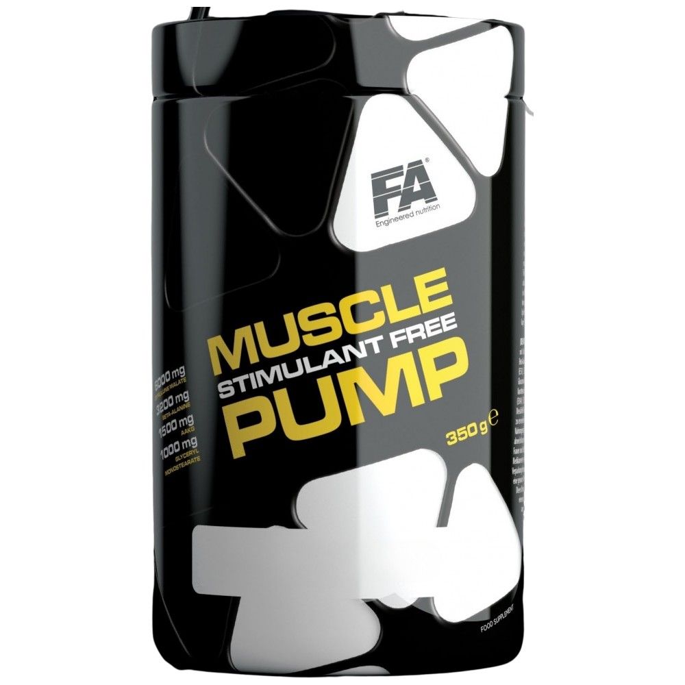 Pompa muscolare | Formula pre-allenamento senza stimolanti - 350 grammi