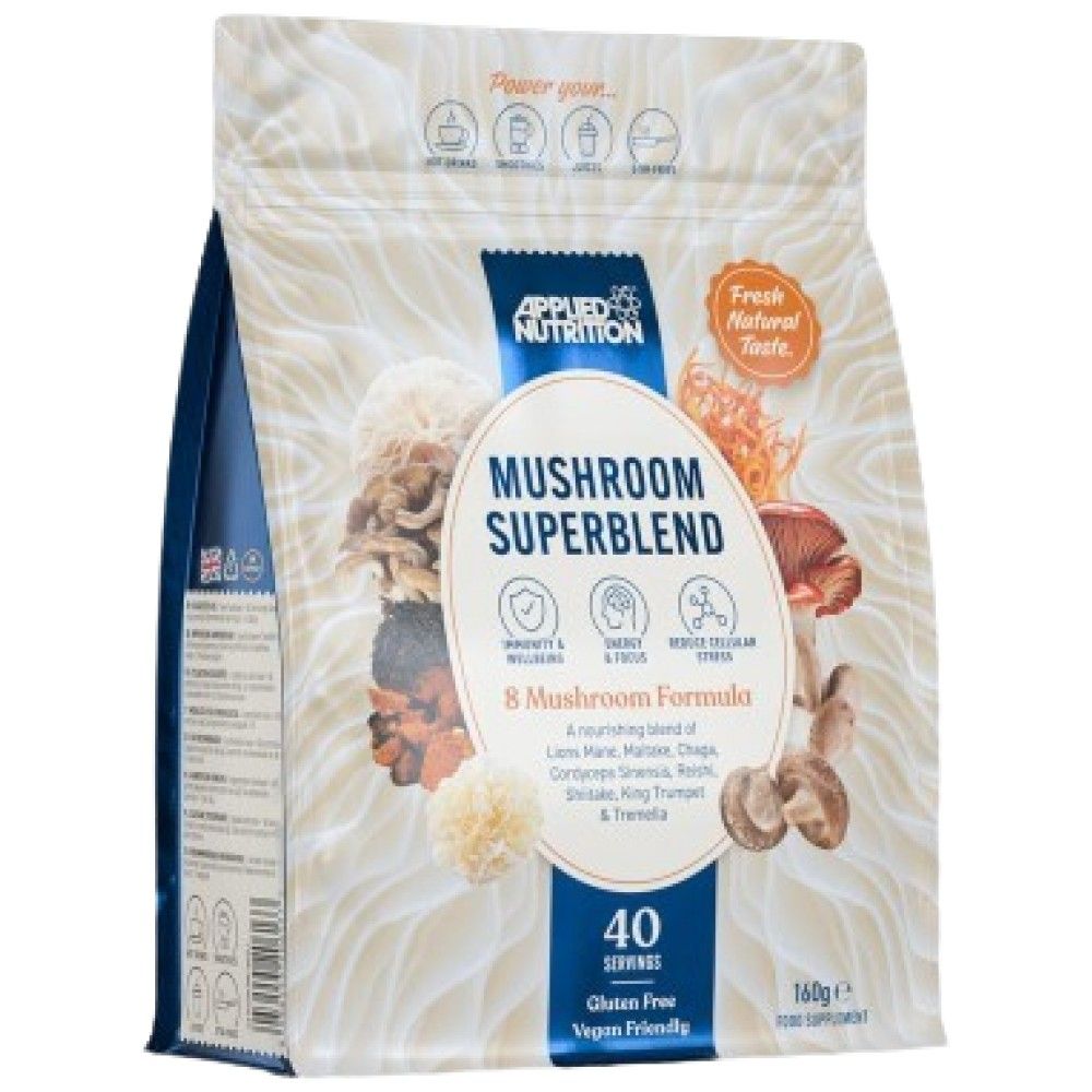 Miscela di funghi | Complesso agli 8 Funghi - 160 grammi