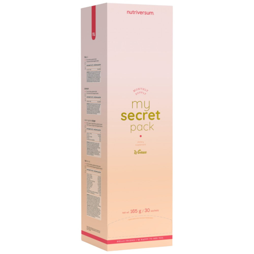 Il mio pacchetto segreto | Vitamine per donne - 30 confezioni