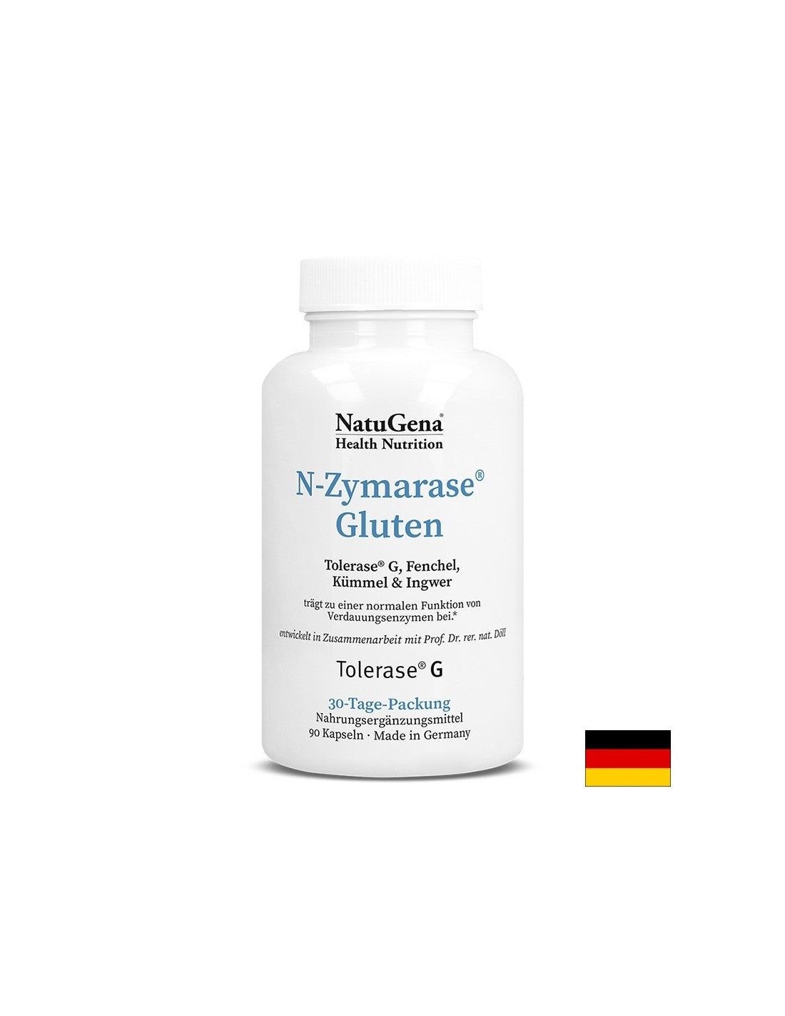 N-Zymarase® Gluten (complesso enzimatico per l'intolleranza al glutine), 90 capsule