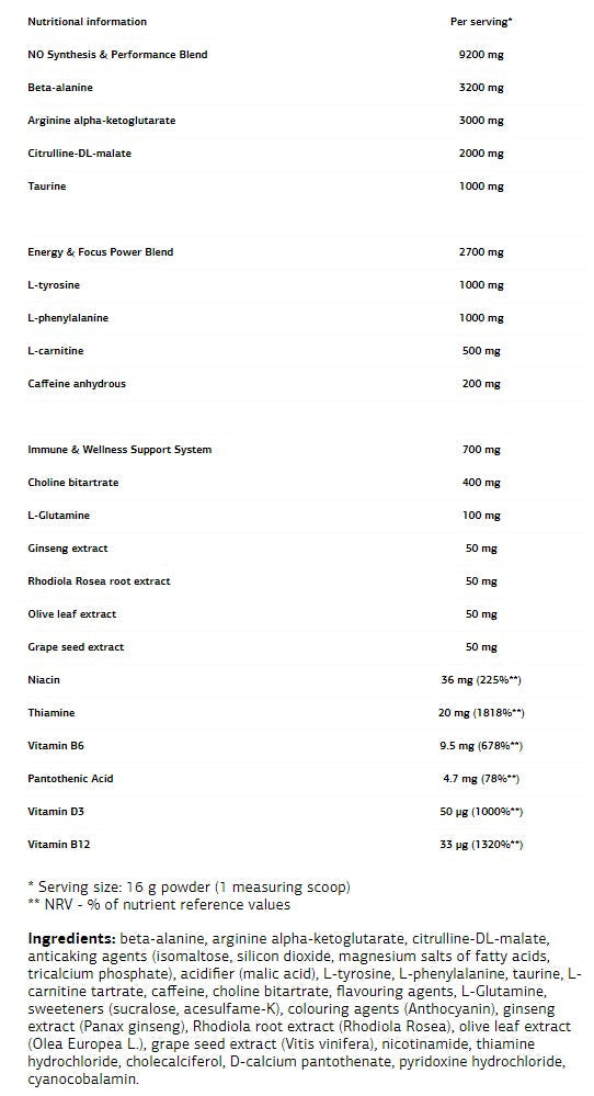 NOX Avviamento - 0,400 kg
