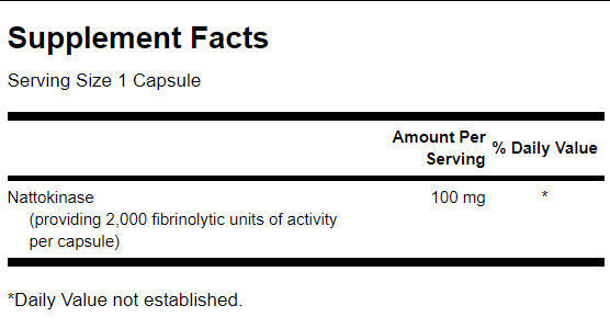 Nattokinase 2.000 Unità Fibrinolitiche 100 mg - 30 capsule