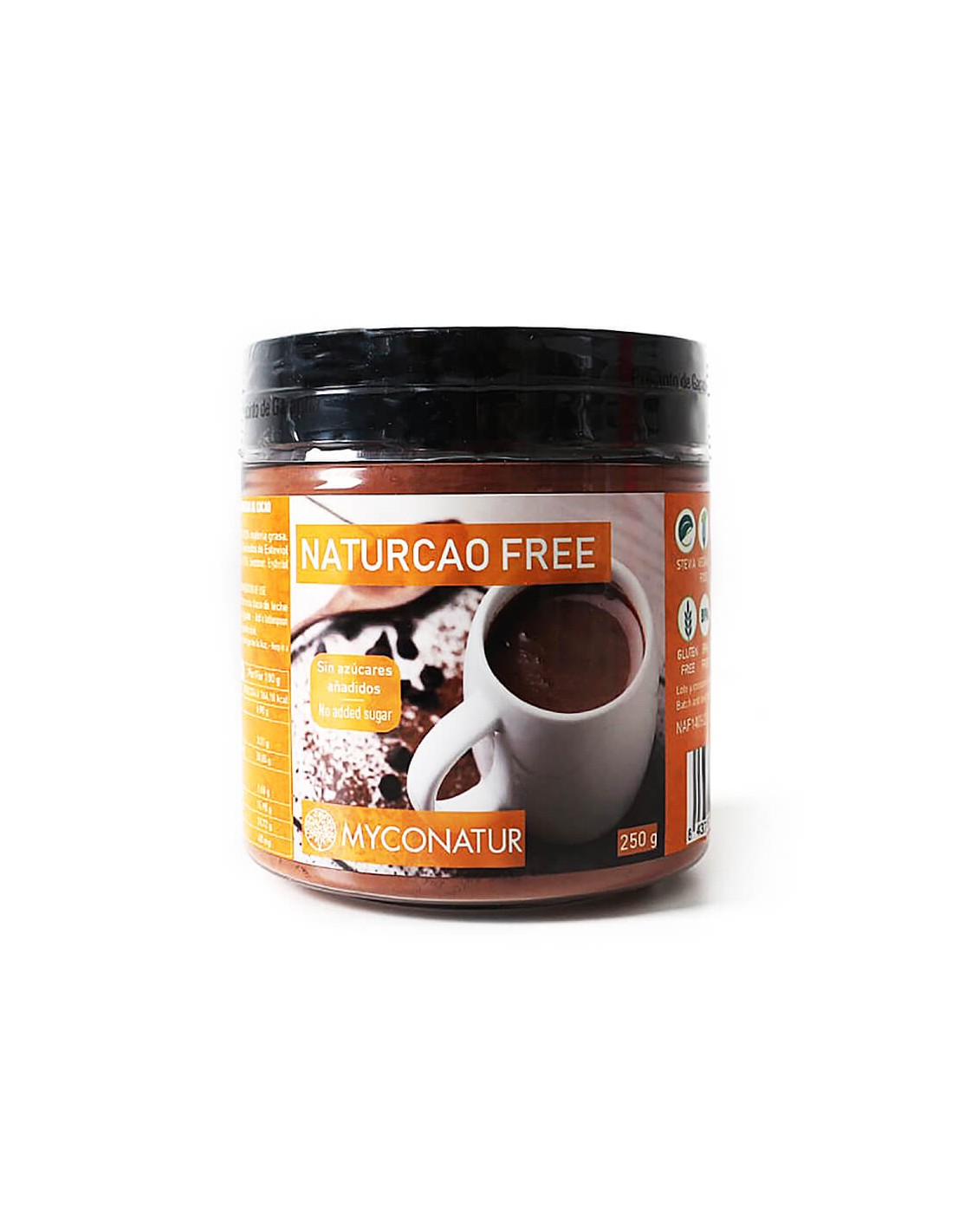 Naturcao Free, Bio - Cacao in polvere biologico naturale, 250 g <tc>Myconatur</tc>