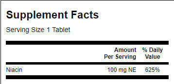 Niacina 100 mg - 250 Compresse