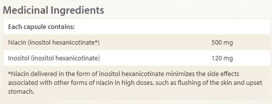 Niacina Inositolo Esanicotinato 620 mg 90 capsule