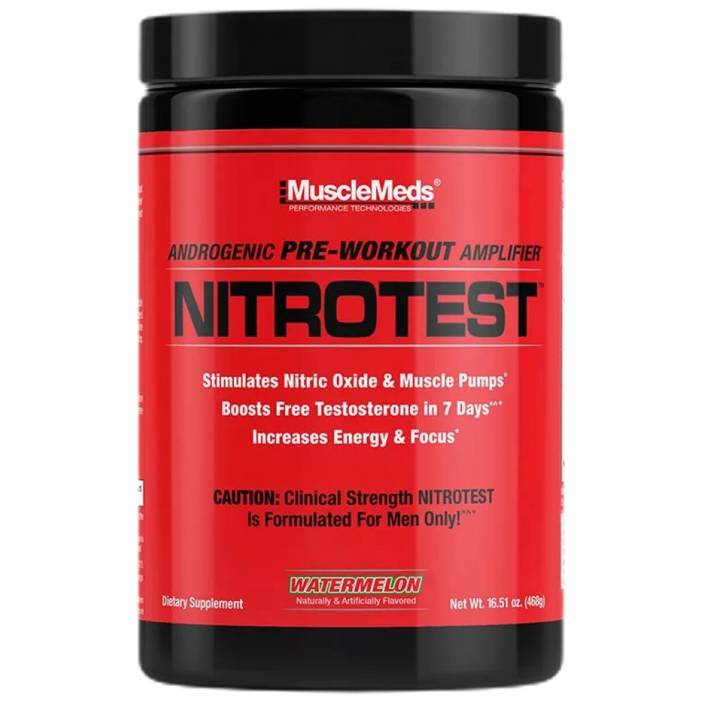 NitroTest | Pre-allenamento androgenico 468 grammi